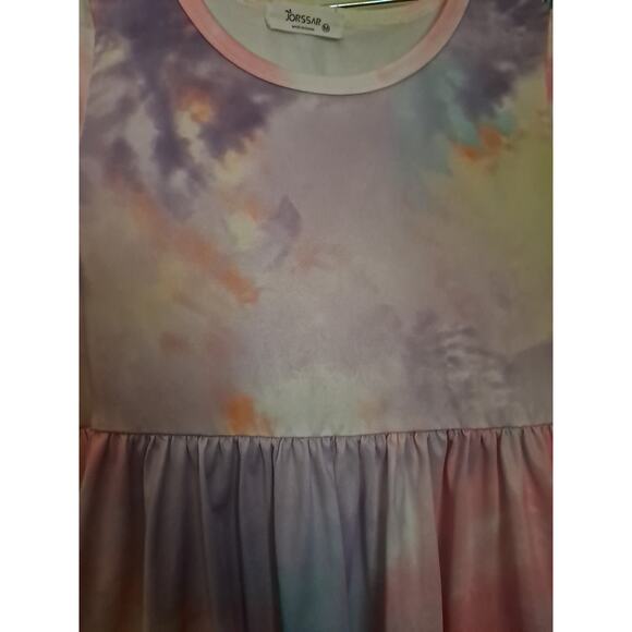 Copied - Jorssar Girls Multi-color Dress Size Medium Long Sleeve - Picture 2 of 6